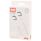 کابل تبدیل فست شارژ Earldom EC-196C-C Type-C To Type-C PD 60W 1m