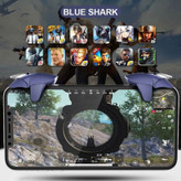 دسته بازی PubG انگشتی CH-5 Blue Shark