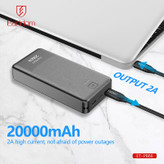 پاوربانک ارلدام ET-PB66 10W ظرفیت 20000 میلی آمپر