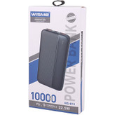 پاور بانک ویسمی WS-013 10.5W ظرفیت 10000 میلی آمپر ساعت