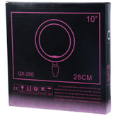 رینگ لایت 10 اینچ QX-260 همراه با پایه 2 متری