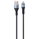 کابل میکرو یو اس بی فست شارژ 3 آمپر اسکای دلفین S45V طول 1 متر