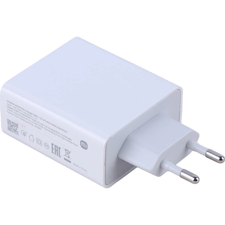 شارژر دیواری 67 وات شیائومی MDY-12-EZ 6.1A + کابل تایپ سی و جعبه گوشی